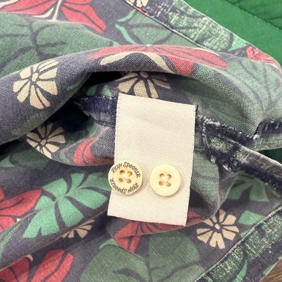 🔹sold🔹Reyn Spooner Hawaii Boys XL Short Sleeve Button Front Aloha Shirt - Picture 4 of 6